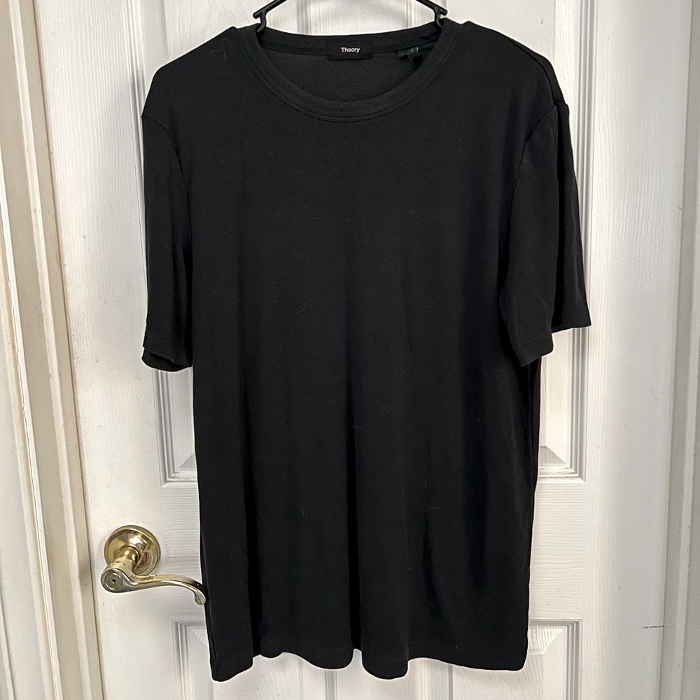 Theory - Crewneck Tee in Perform Jersey